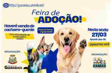 Guaraniaçu - GAMAG promove feira de adoção